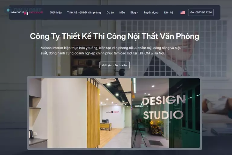Công ty thiết kế văn phòng Maison Interior hướng đến việc cá nhân hóa không gian làm việc