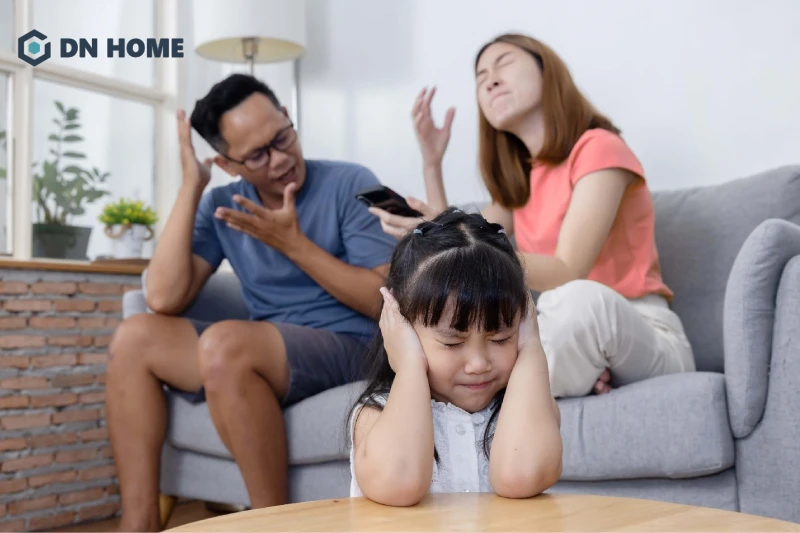 Gia đình hay mâu thuẫn là do sự mất cân bằng năng lượng trong ngôi nhà