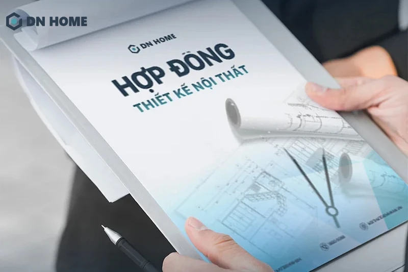 Hợp đồng thi công nội thất đầy đủ sẽ thể hiện rõ ràng trách nhiệm, uy tín của đơn vị thi công nội thất chung cư