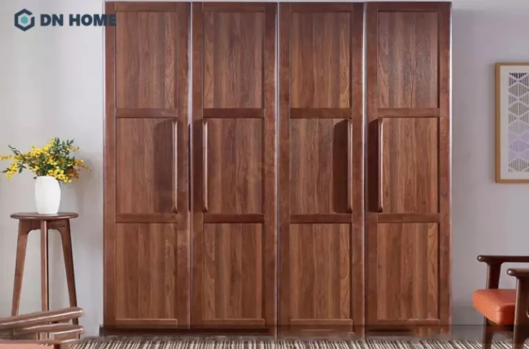 Tủ quần áo làm từ gỗ cây Lim được ưa chuộng bởi khả năng chống cong vênh và nứt nẻ