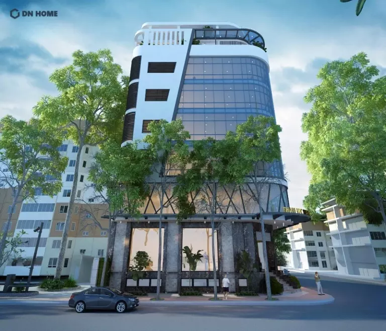 Thiết kế mặt tiền độc đáo, dễ dàng gây ấn tượng và thu hút ngay từ cái nhìn đầu tiên