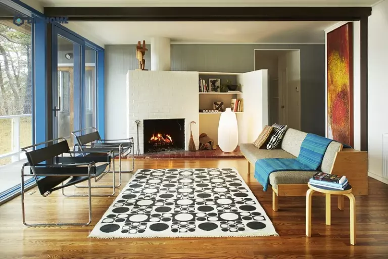 Phong cách thiết kế Bauhaus sử dụng màu trung tính làm nổi bật nội thất