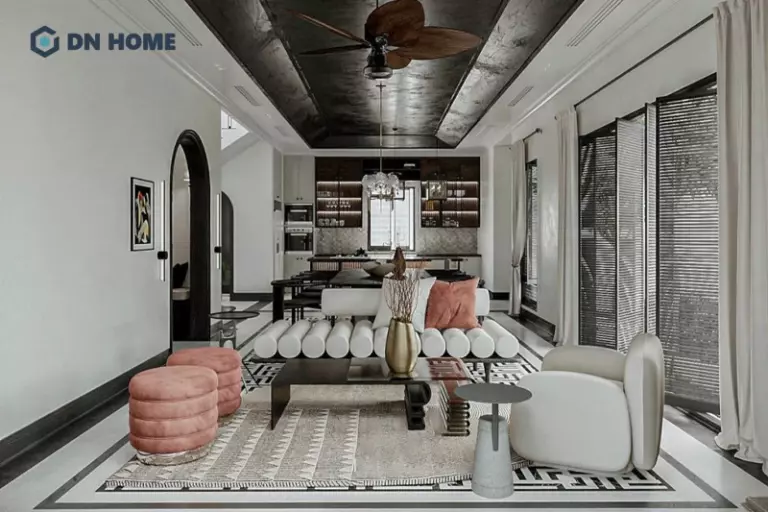 Phong cách Indochine là phong cách giao thoa hài hòa giữa kiến trúc Tân cổ điển Pháp và văn hóa truyền thống Á Đông