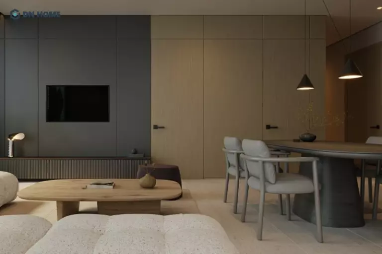 Các chi tiết trang trí hạn chế tối đa trong không gian chung cư Minimalism