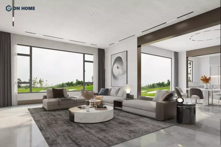 Biệt thự phong cách Minimalism đề cao sự sang trọng thông qua hình khối kiến trúc