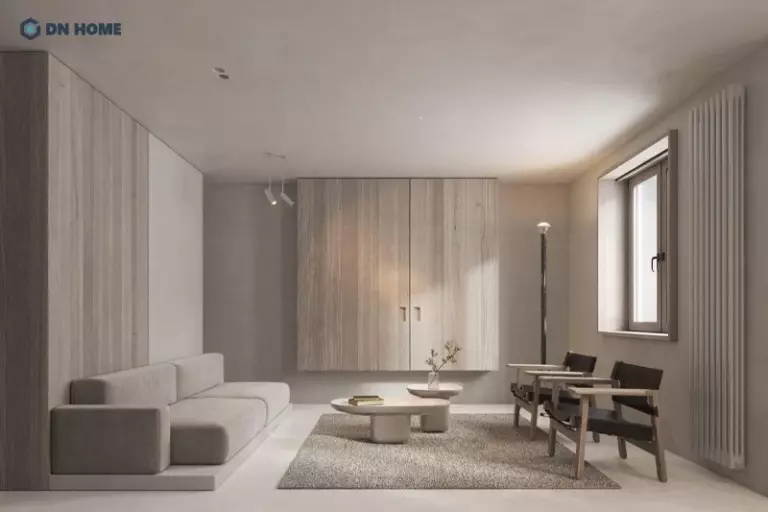 Phong cách thiết kế Minimalism ít chi tiết và giảm thiểu tối đa nội thất