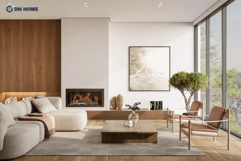 Phong cách nội thất Minimalism không nên sử dụng quá 4 màu, lý tưởng nhất là 3 màu