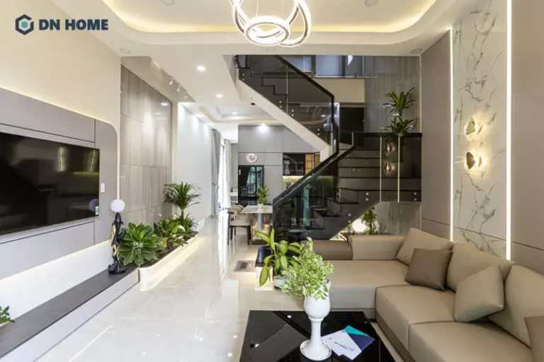 Thiết kế - thi công trọn gói nội thất nhà phố giúp gia chủ tiết kiệm chi phí và thời gian