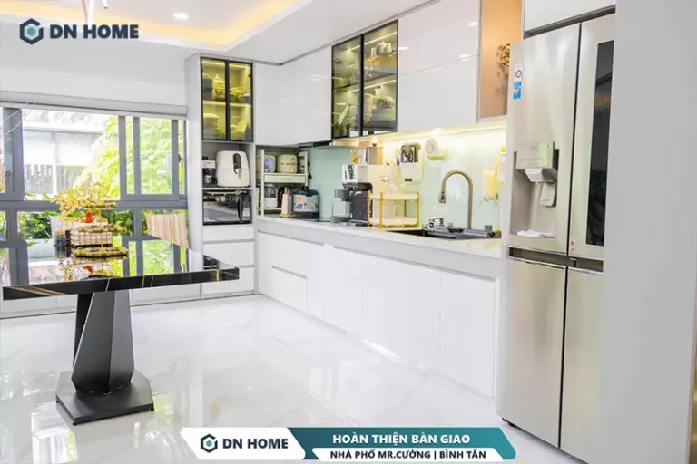 Sự tinh tế trong từng chi tiết nội thất nhỏ tạo nên vẻ đẹp hiện đại - sang trọng cho nhà phố