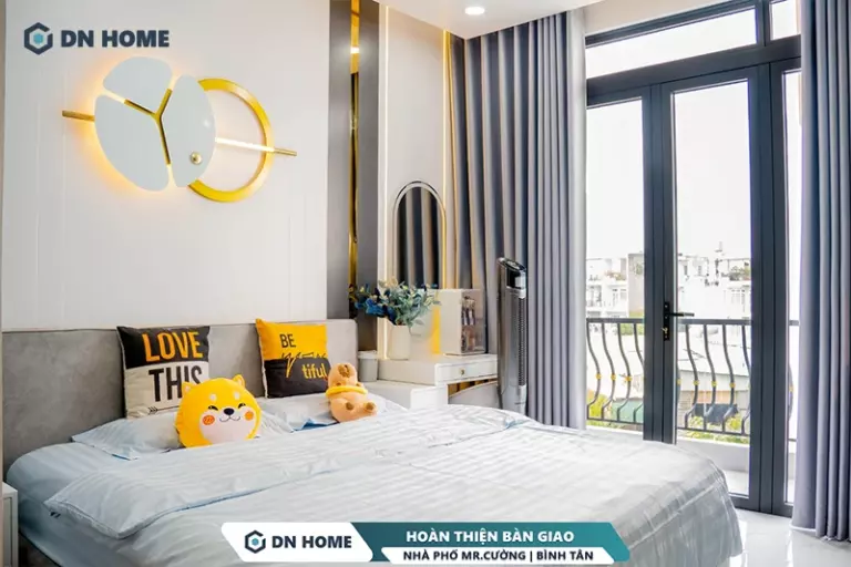 Nội thất được bố trí khoa học, tạo nên không gian sống thoáng đãng và thoải mái