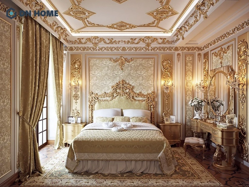Thiết kế nội thất biệt thự phong cách cổ điển kết hợp hài hoà giữa công năng và thẩm mỹ