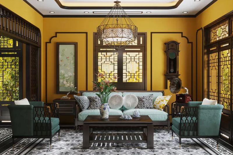 Phong cách Indochine là sự giao thoa hài hòa giữa kiến trúc phương Đông - Tây