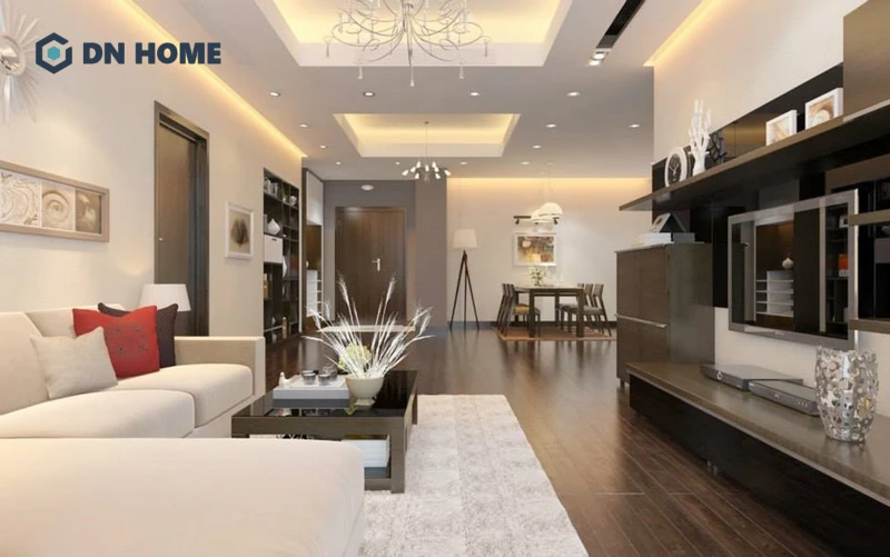 Đồ nội thất có màu sắc hài hoà với không gian chung
