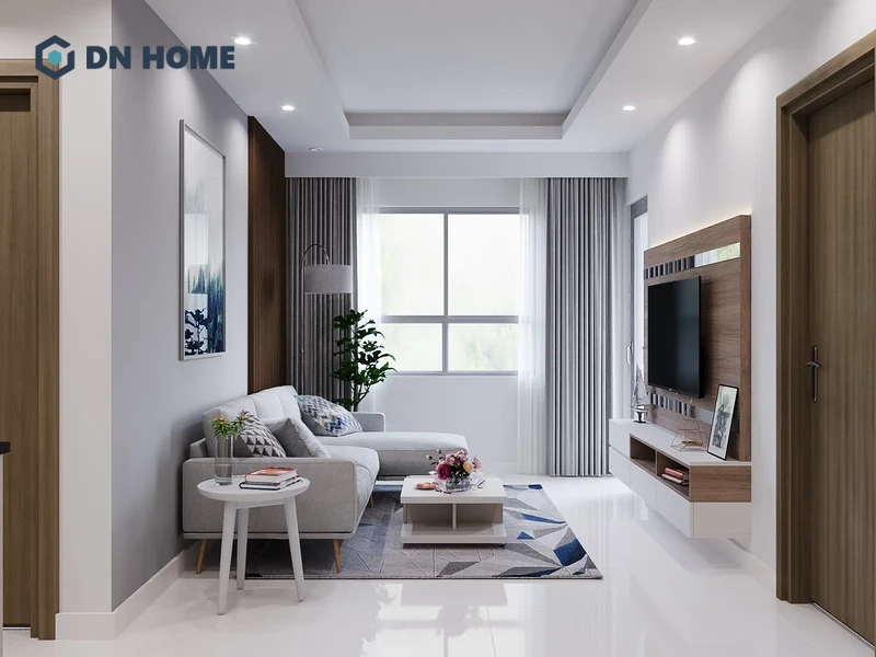 Đồ nội thất được bố trí khoa học và hài hoà