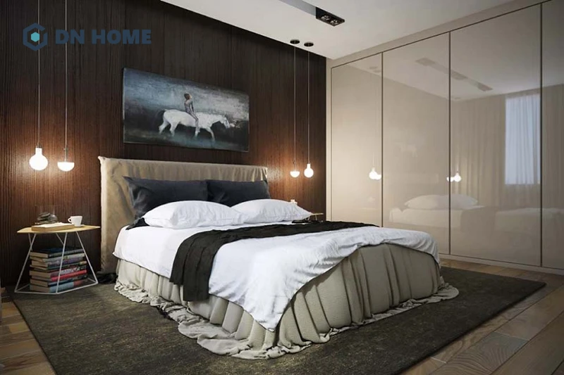 Phòng ngủ căn hộ chung cư 90m2