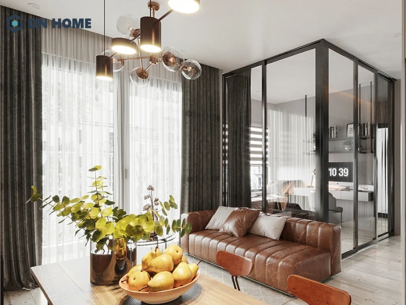 Cách bố trí nội thất tối giản nhưng tinh tế giúp căn hộ luôn gọn gàng và tiện nghi