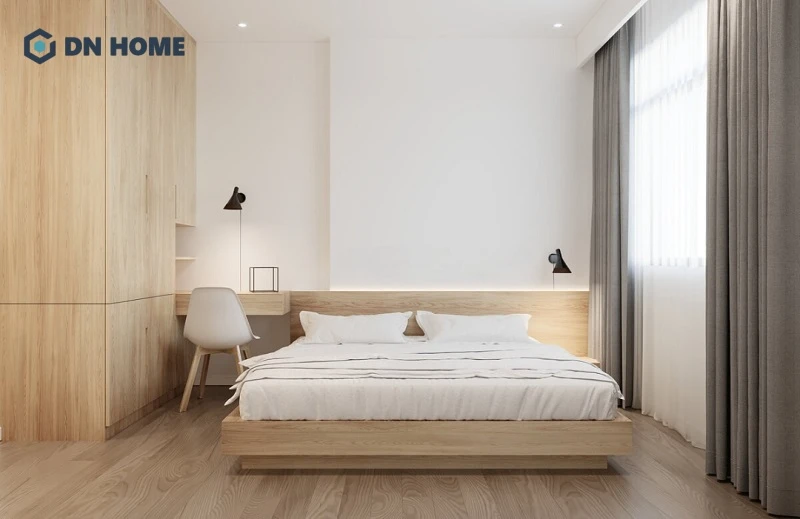 Thiết kế nội thất chung cư 75m2 phong cách tối giản chỉ giữ lại những món đồ cần thiết, tạo nên không gian sống ngăn nắp