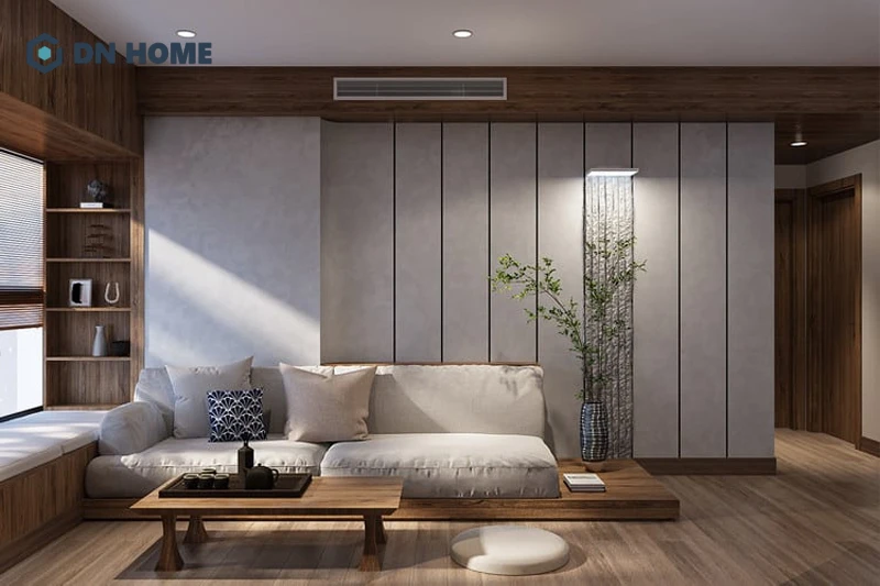 Việc đề cao sự gần gũi với thiên nhiên, tạo cảm giác yên bình giúp phong cách Nhật Bản trở thành xu hướng thiết kế chung cư