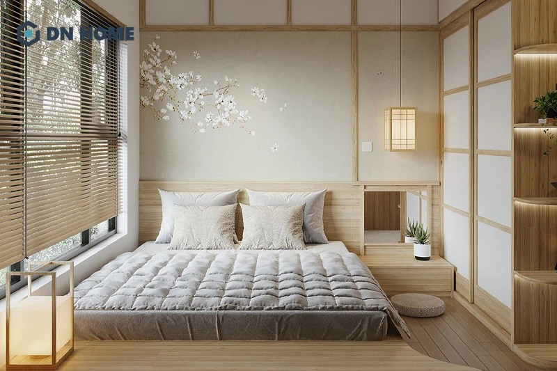 Các chi tiết trang trí mang giá trị văn hóa là đặc trưng trong thiết kế nội thất phong cách Nhật Bản