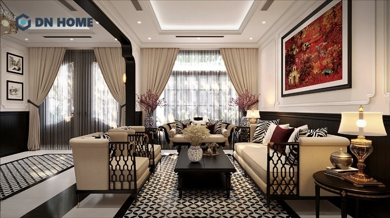 Nét hoài cổ pha lẫn hiện đại trong phong cách kiến trúc Indochine
