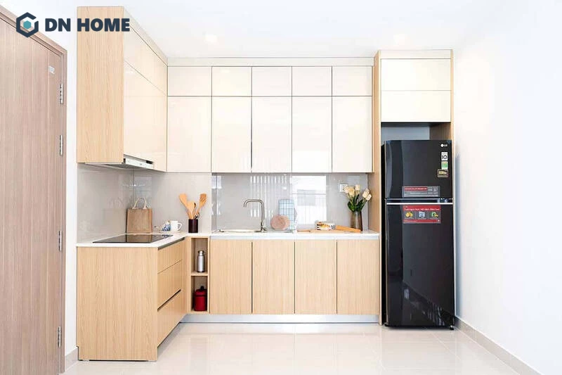 Phòng bếp diện tích 12m2 cần tối ưu diện tích và công năng