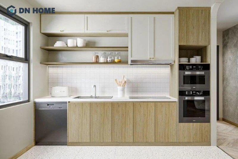 Giữ cho phòng bếp 12m2 luôn gọn gàng và sạch