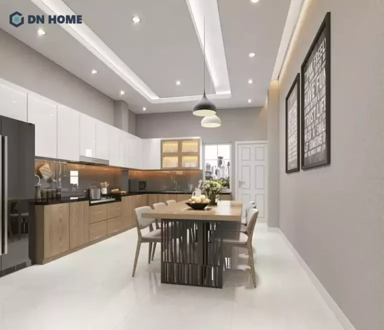 Tông màu trung tính giúp tối ưu không gian rộng hơn