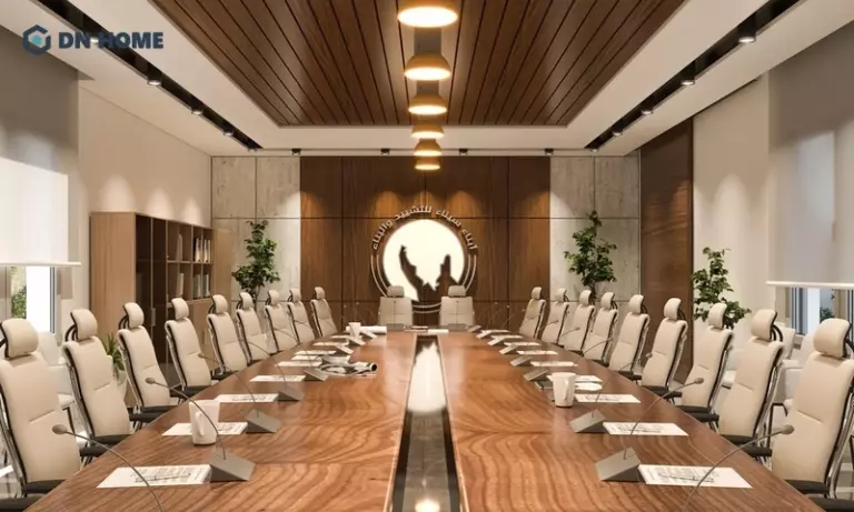 Chú trọng tới ánh sáng và thiết bị âm thanh trong phòng họp