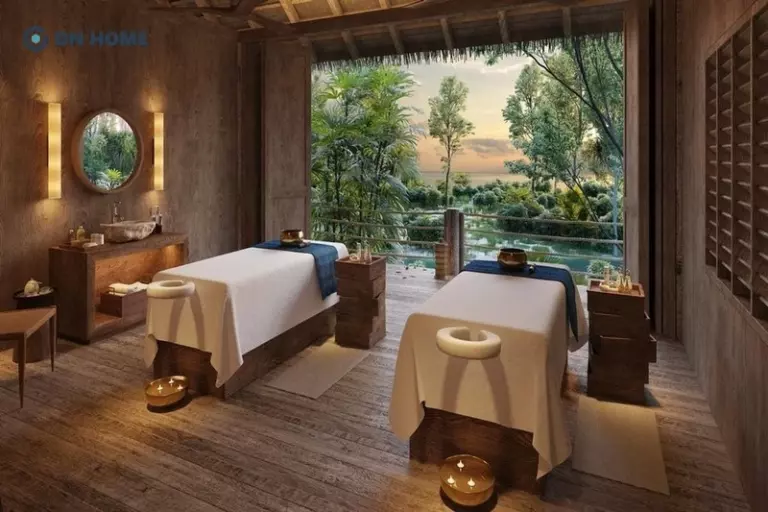 Xu hướng thiết kế có yếu tố ngoại cảnh gần gũi thiên nhiên được nhiều spa chọn