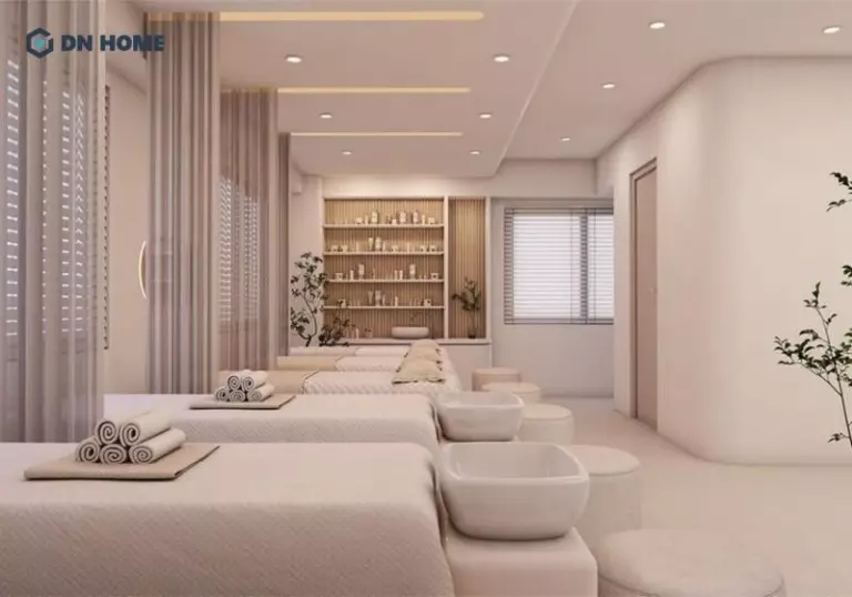 Thiết kế phòng massage theo phong cách hiện đại tối ưu công năng