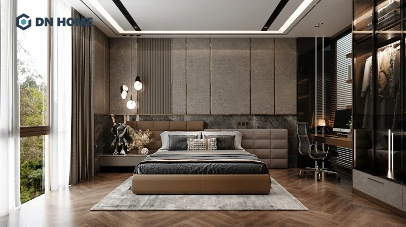 Thiết kế phòng ngủ nhỏ 15m2 tiện nghi, đáp ứng đầy đủ nhu cầu sử dụng