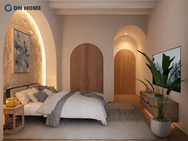 Đặc trưng với thiết kế hệ cửa vòm mang đậm hơi thở kiến trúc Địa Trung Hải