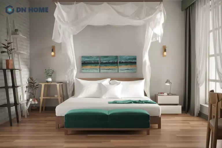 Tận dụng ánh sáng tự nhiên mang tới không gian thoáng mát, dễ chịu