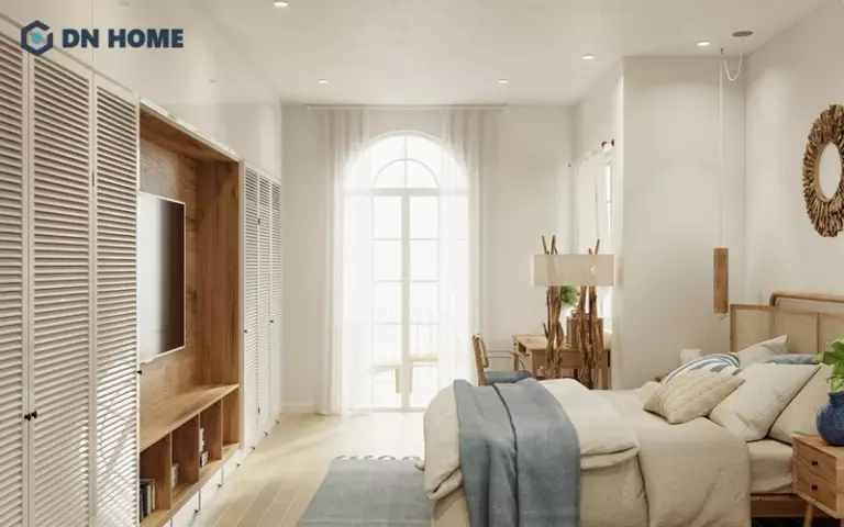 Kết hợp với các phụ kiện trang trí để tạo điểm nhấn cho căn phòng