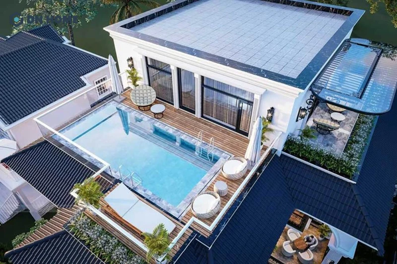 Thiết kế sân thượng còn là cách để gia chủ thể hiện lối sống và sở thích riêng