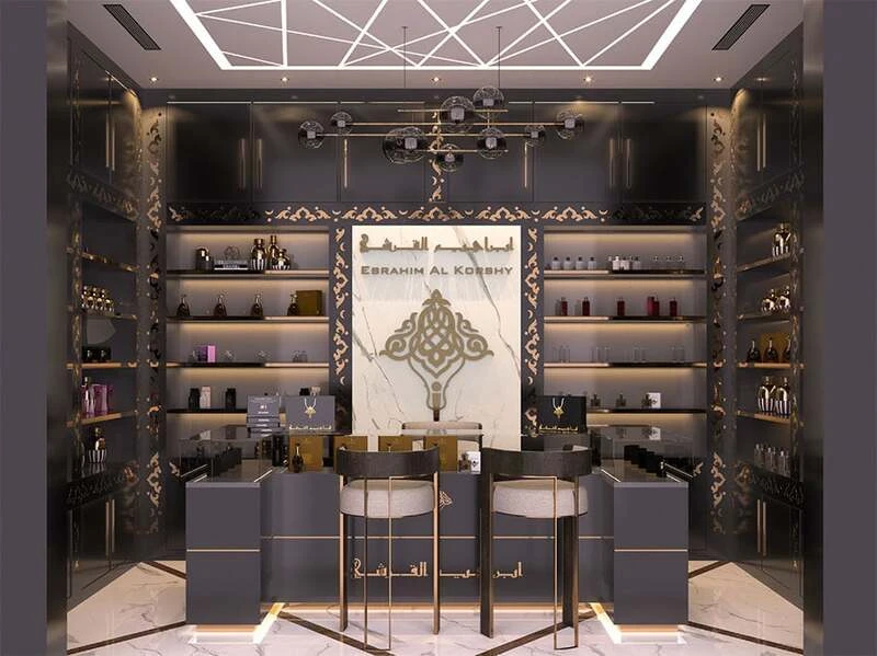 Ý tưởng thiết kế showroom với tông màu đen chủ đạo