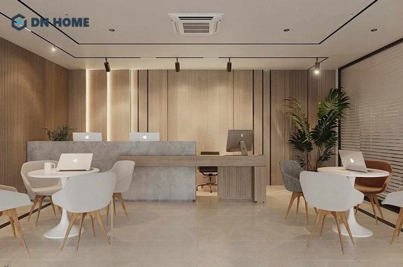Khu vực sảnh chờ thiết kế hiện đại, tập trung tối ưu vào công năng