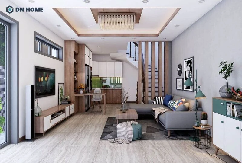 Chi tiết phương án trang trí nội thất cho phòng khách diện tích lớn