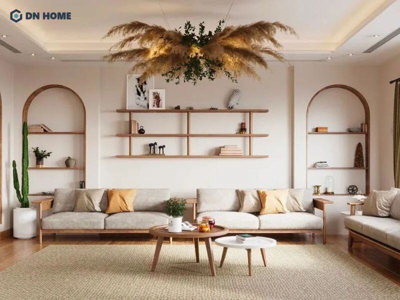 Phòng cách kiểu Bắc Âu mang đến không gian có tính thẩm mỹ cao