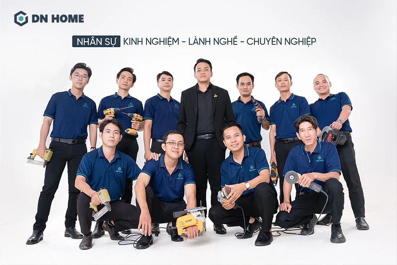 DN HOME sở hữu đội ngũ nhân sự giàu kinh nghiệm, chuyên môn cao và luôn sáng tạo