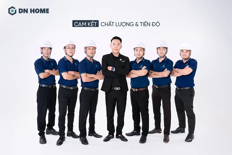 DN HOME tự tin cam kết về tiến độ - chất lượng công trình với chế độ bảo hành lâu dài