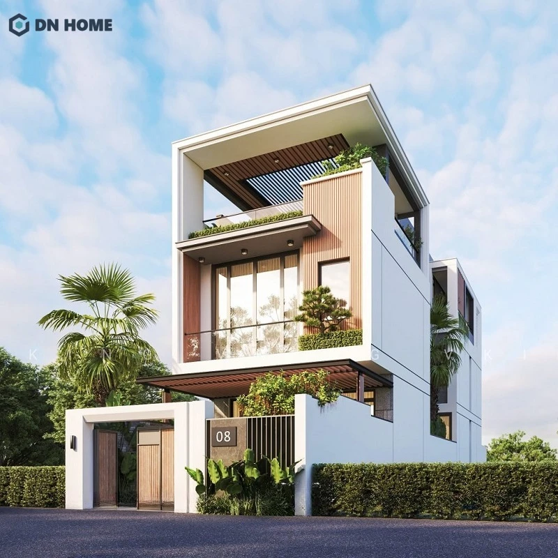 Để tạo sự thông thoáng, thiết kế thường ưu tiên phong cách hiện đại, tối giản và sử dụng vật liệu như kính, kim loại, đá ốp cao cấp