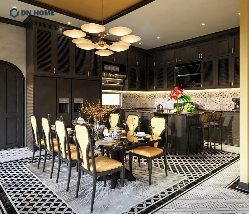 Phần nội thất không gian được lựa chọn theo hướng đơn giản, đa năng