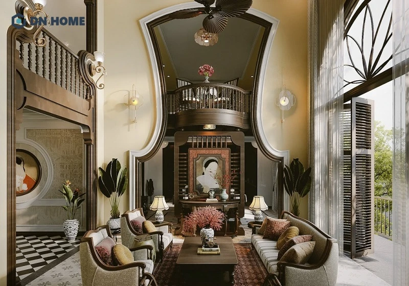 Chung cư phong cách Indochine trở thành xu hướng hiện nay bởi sở hữu vẻ đẹp tinh tế, mang đậm dấu ấn truyền thống