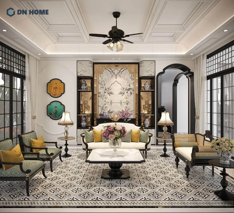 Chung cư phong cách Indochine trở thành xu hướng hiện nay bởi sở hữu vẻ đẹp tinh tế, mang đậm dấu ấn truyền thống