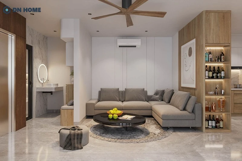 Bố trí nội thất chung cư đẹp tập trung vào việc sắp xếp đồ đạc hợp lý, đảm bảo tính thẩm mỹ, công năng