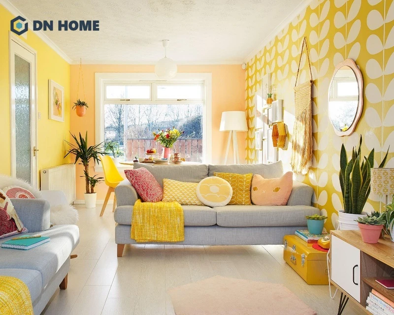 Chất liệu vải giúp không gian trở nên ấm cúng và làm nổi bật nét đặc trưng của phong cách Vintage