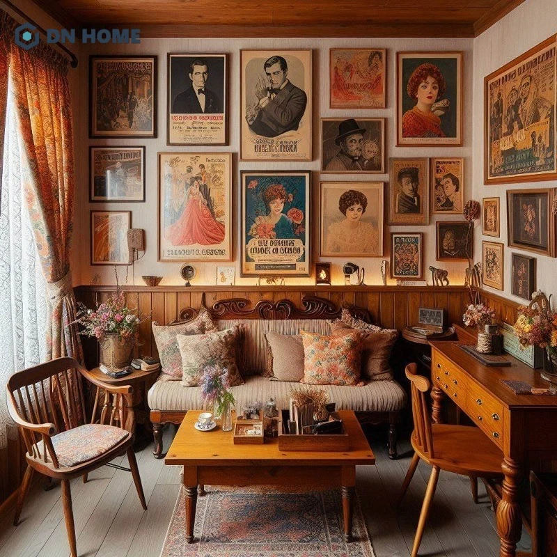 Phong cách Vintage mang dấu ấn thời gian vào không gian sống một cách ấn tượng nhất