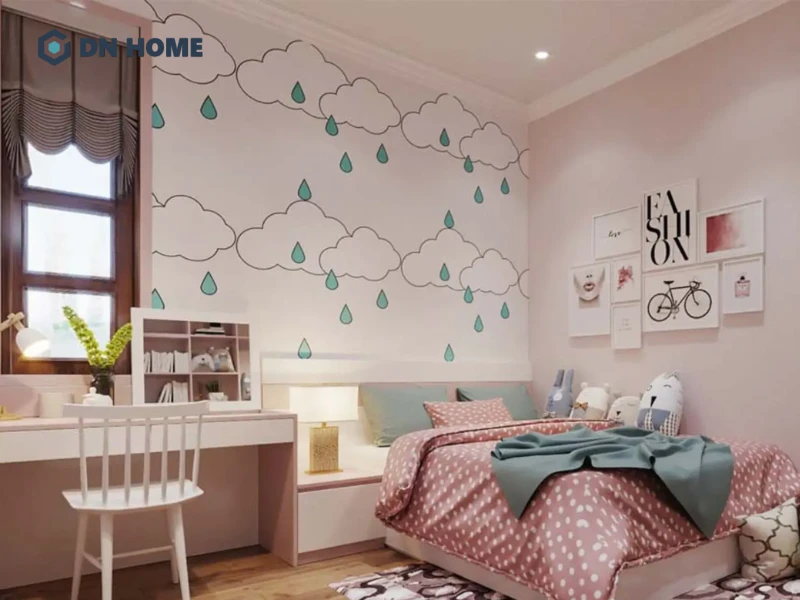 Phong cách Bắc Âu sử dụng gam màu sáng để tạo cảm giác nhẹ nhàng