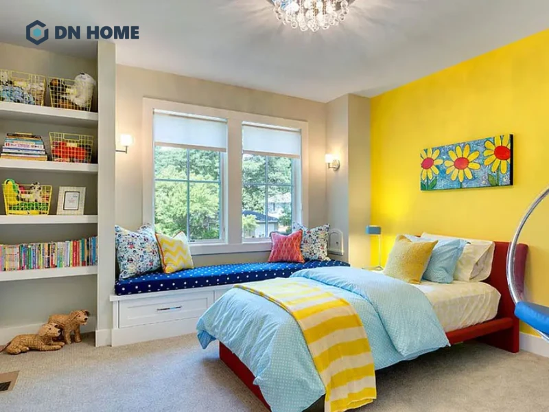 Phong cách Color Block sử dụng màu sắc tương phản để tạo điểm nhấn
